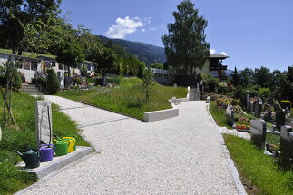 Evangelischer Friedhof Unterhaus, Foto: Winkler Landschaftsarchitektur