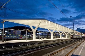 Hauptbahnhof Salzburg, Foto: Angelo Kaunat