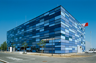 Trainingsgebäude Austrian Airlines, Foto: Rupert Steiner