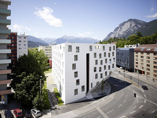 Wohn- und Bürohaus Höttinger Au, Foto: B&R