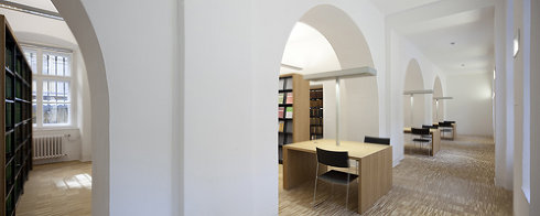 Landesamtsbibliothek im Alten Landhaus, Foto: B&R