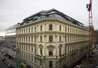 Dachausbau Nibelungengasse, Foto: Sabine Gangnus