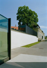 Belvedere Wien - Verbindungsgang zwischen dem Unteren Belvedere und der Orangerie, Foto: Ulrich Schwarz