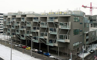 Terrassenhaus „Die Bremer Stadtmusikanten“, Foto: ARTEC Architekten