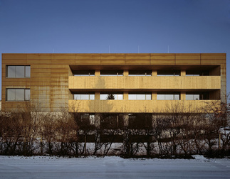 Bürogebäude Alpine Bahnbau, Foto: Angelo Kaunat