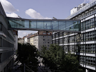 Verbindungsbrücke am Rennweg, Foto: Günter Kresser