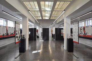 Ausstellungsraum im Waschsalon Karl Marx Hof, Foto: t-hoch-n ARCHITEKTUR ZT GmbH