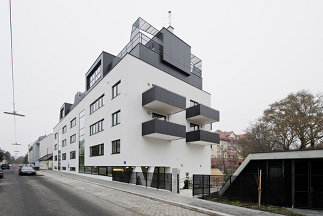 Wohngebäude Rautenkranzgasse, Foto: Hertha Hurnaus