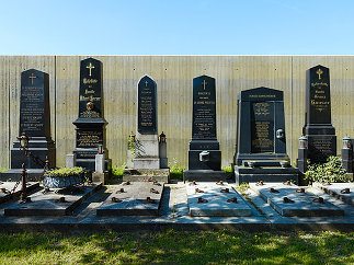 Wirtschaftsgebäude Zentralfriedhof Wien, Foto: Bruno Klomfar