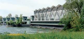 Kraftwerk Birsfelden, Foto: Kraftwerk Birsfelden AG