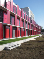 Studentenwohnheim Panzerwiese, Foto: bogevischs buero architekten & stadtplaner gmbh