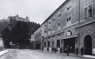 Kleines Festspielhaus - Umbau © Archiv Mayr