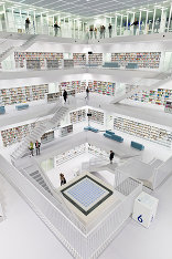 Stadtbibliothek am Mailänder Platz © die arge lola / Stadt Stuttgart Stadtbibliothek am Mailänder Platz © die arge lola / Stadt Stuttgart