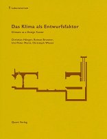 Das Klima als Entwurfsfaktor