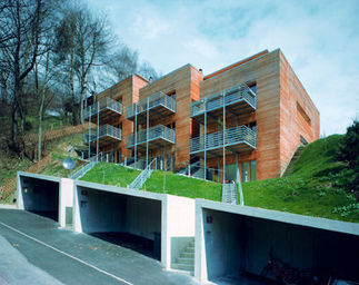 Reihenhausanlage, Foto: Günter Richard Wett