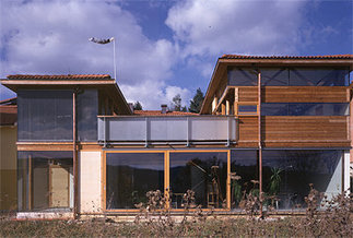 solar atrium, Foto: James H. Morris