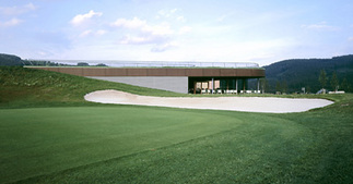 Clubhaus Golfclub St. Oswald, Foto: Dietmar Tollerian