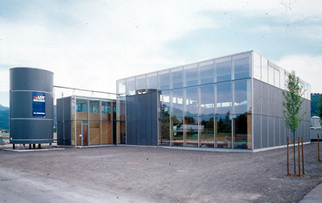 Betriebsgebäude Zimmerei, Foto: Walter Unterrainer