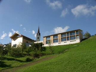 Gemeindezentrum Blons, Foto: Bruno Spagolla