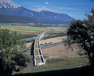 Eisenbahnumfahrung Innsbruck, Foto: HL AG