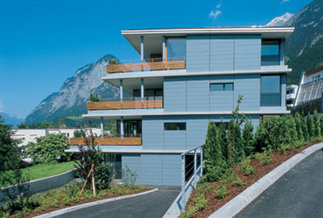 Terrassenwohnanlage, Foto: Brandmaier. Fuetsch