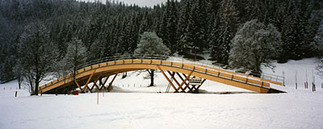 Minzlbrücke Nordische Ski-WM 1999 © Wiesner-Hager Baugruppe Ges.m.b.H.