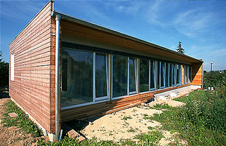 Niedrigenergiehaus aus Holz, Foto: Fotostudio Höfinger