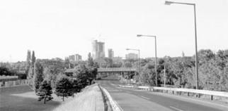 Wie beginnt denn hier die Großstadt?, Foto: Walter Zschokke