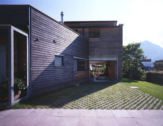 Reihenhäuser am Weiherweg, Foto: ARTEC Architekten