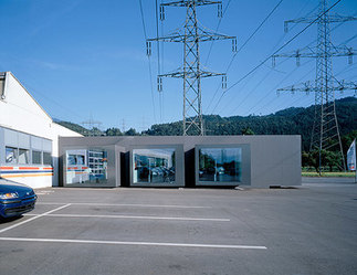 Zubau Autohaus Rohrer, Foto: Ignacio Martinez