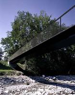 Rad- und Fußgängerbrücke Frutzsteg, Foto: Bruno Klomfar