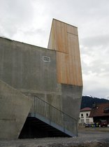 Zielhaus und Zielstadion - Alpine Ski-WM 2001, Foto: Gerda Eichholzer