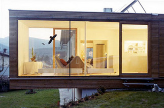 rückgrat Zubau Einfamilienhaus, Foto: Christian Theny