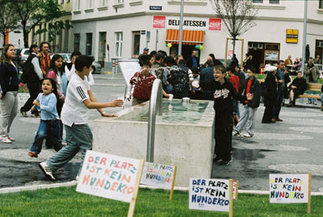 Platzgestaltung Ilgplatz, Foto: Andrea Zeitlhuber