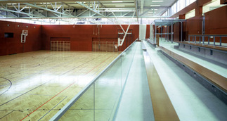 Dreifachturnhalle Pernau, Foto: Pia Odorizzi