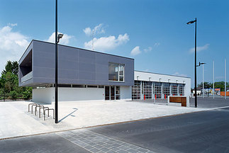 Marktplatz und Feuerwehr Pottendorf, Foto: Rupert Steiner