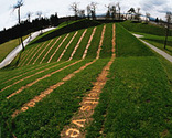 Garten in abstrakter Faltung, Foto: Udo Weilacher