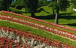 Garten in abstrakter Faltung, Foto: Udo Weilacher