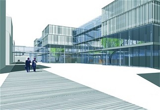 Bildungszentrum Campus Krems, Schaubild: Dietmar Feichtinger Architectes