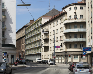 Fassade Amtshaus Grabnergasse, Foto: Anna Stöcher