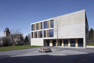 Erweiterung Schule Marienberg, Foto: Martin Mischkulnig
