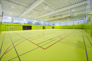 Sporthalle Neumatt, Foto: Susanne Bär