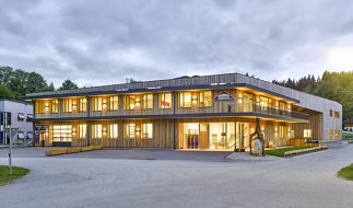 Werkhalle und Bürogebäude Lengauer-Stockner, Foto: David Steinbacher