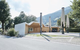 Pavillon im Dorfpark, Foto: David Schreyer