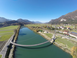 Geh- und Radwegbrücke Puch, Foto: Marktgemeinde Weissenstein