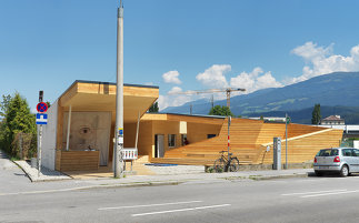 Temporäres Stadtteilzentrum Reichenau, Foto: Günter Richard Wett