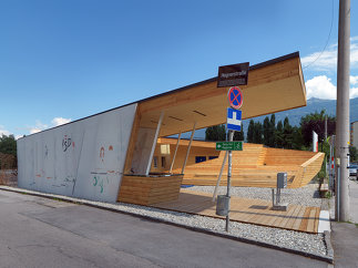 Temporäres Stadtteilzentrum Reichenau, Foto: Günter Richard Wett