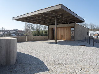 Aufbahrungshalle und Friedhofserweiterung, Foto: Walter Ebenhofer