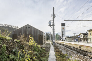 Stellwerk Lungitz, Foto: Hertha Hurnaus