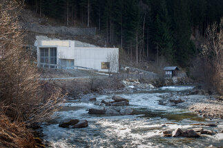 Krafthaus Zwenewaldbach, Foto: Kurt Hörbst